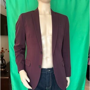 J Ferrar casual Sportcoat burgundy size 38/40R